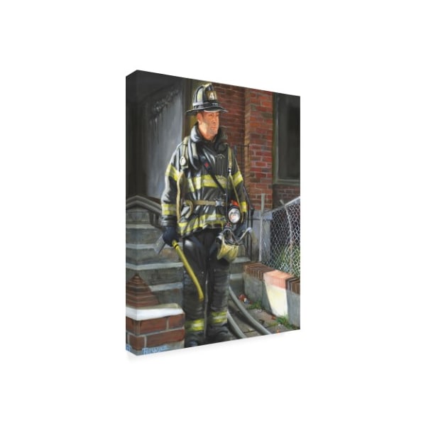 Paul Walsh 'Fdny 41' Canvas Art,24x32